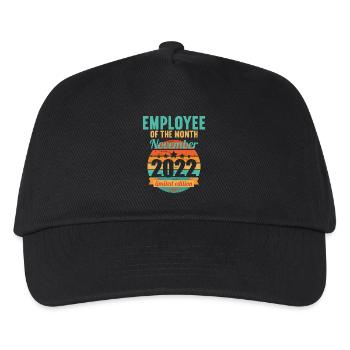 Employee of the Month November 2022 - Kids’ Baseball Cap - black - Front
