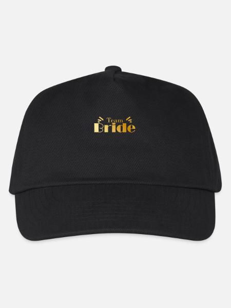 Team Bride - Kinder Basecap - Schwarz