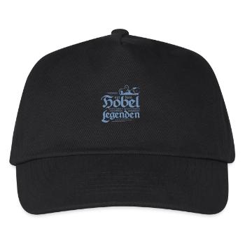 Schreiner mit dem Hobel in den Händen - Kinder Basecap - Schwarz - Vorne