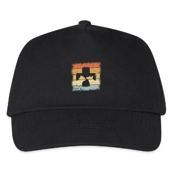 Tierarzt - Kinder Basecap - Schwarz - Vorne