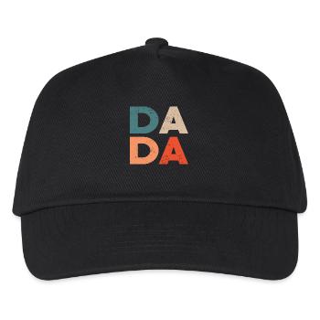 Dad - Kinder Basecap - Schwarz - Vorne