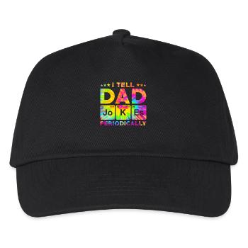 Chemiker Periodensystem Dad Jokes - Kinder Basecap - Schwarz - Vorne