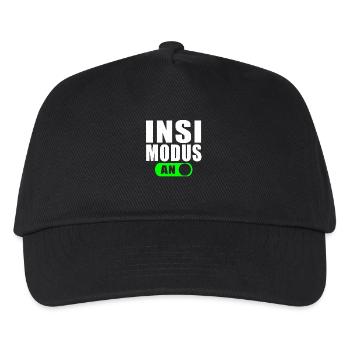 INSI MODUS - Kinder Basecap - Schwarz - Vorne
