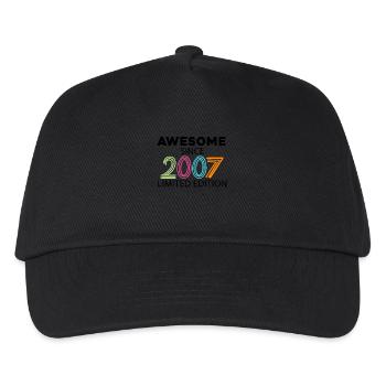Fantastic since 2007 - vintage 2007 - Kids’ Baseball Cap - black - Front
