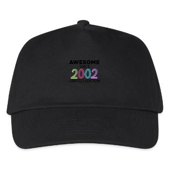 Fantastique depuis 2002 - né en 2002 - Casquette de baseball Enfant - noir - Devant