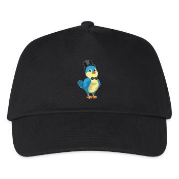 Bird Groom Top Hat Wedding - Kids’ Baseball Cap - black - Front