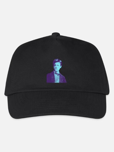 Arthur Rimbaud in Blau, französischer Dichter - Kinder Basecap - Schwarz