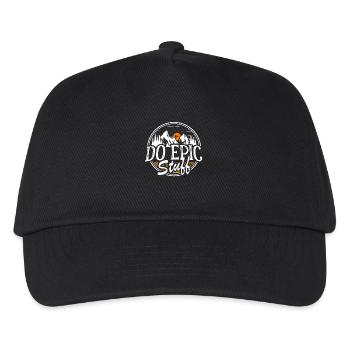 Do Epic Stuff Surfer Surfing Shaka Windsurfer Surf - Kinder Basecap - Schwarz - Vorne