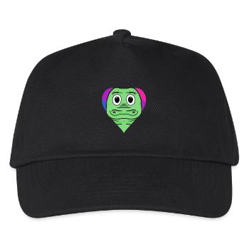 Cadeau crocodile bisexuel - Casquette de baseball Enfant - noir - Devant