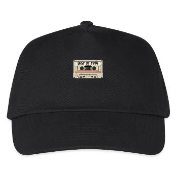 Best of 1994 Cassette Retro Tape - Kids’ Baseball Cap - black - Front