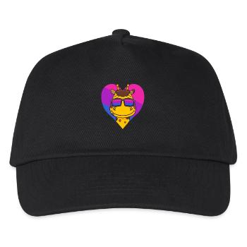 Bisexual Giraffe Gift - Kids’ Baseball Cap - black - Front