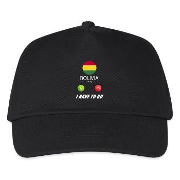 Bolivia calls lusiger flags saying - Kids’ Baseball Cap - black - Front