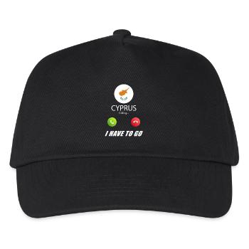 Chypre appelle les drapeaux lusiger en disant - Casquette de baseball Enfant - noir - Devant