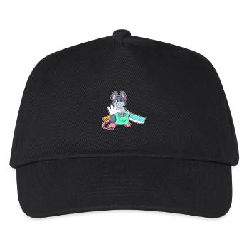 Mouse Hairdresser Razor - Kids’ Baseball Cap - black - Front
