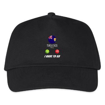 Turks and Caicos Islands call lusiger flags - Kids’ Baseball Cap - black - Front