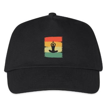 Yoga - Kids’ Baseball Cap - black - Front