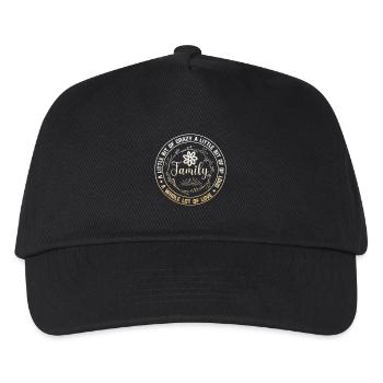 Family Reunion A Little Bit Crazy - Kids’ Baseball Cap - black - Front