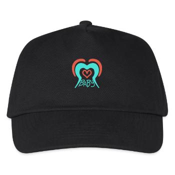 Baby - Kinder Basecap - Schwarz - Vorne