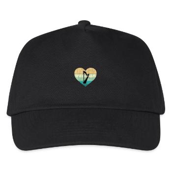 Ireland - I love Irish harp - Kids’ Baseball Cap - black - Front