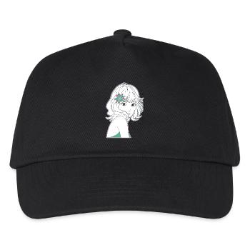 Manga Girl Anime - Kids’ Baseball Cap - black - Front