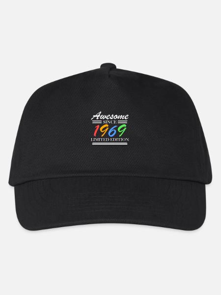 1969 - Born 1969 - Fantastic since 1969 - Kids’ Baseball Cap - black