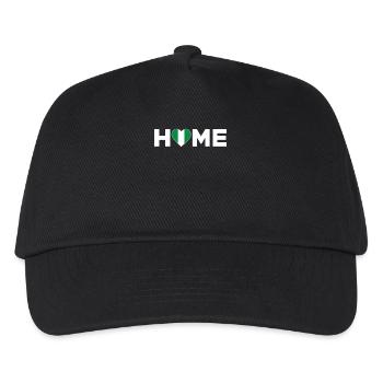 Nigeria Heimat Nigeria Flagge Nigeria Liebe - Kinder Basecap - Schwarz - Vorne
