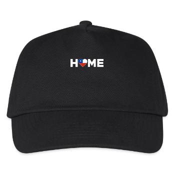 Chili Accueil Chili Drapeau Chili Amour - Casquette de baseball Enfant - noir - Devant