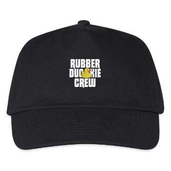 Rubber Duck Rubber Duckie Crew - Kinder Basecap - Schwarz - Vorne