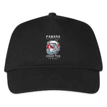 Excursion de pêche Canada 2022 - Casquette de baseball Enfant - noir - Devant