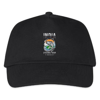 Excursion de pêche en Inde 2023 - Casquette de baseball Enfant - noir - Devant