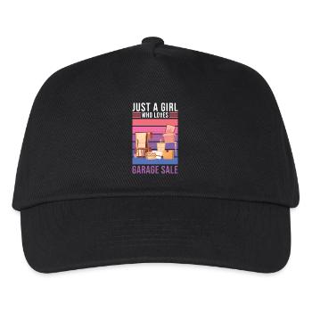 Slogan de vente de garage - Casquette de baseball Enfant - noir - Devant
