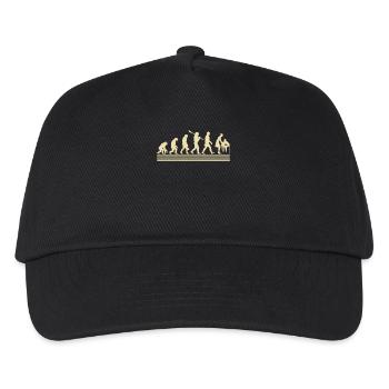 Évolution de l’enseignant du collège - Casquette de baseball Enfant - noir - Devant