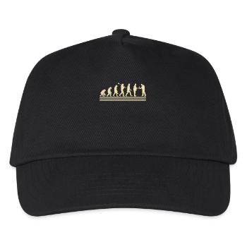 Banker-evolution - Kinder Basecap - Schwarz - Vorne