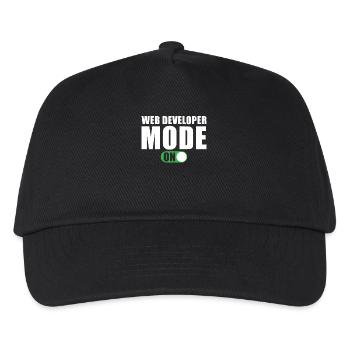 Mode développeur Web activé - Casquette de baseball Enfant - noir - Devant