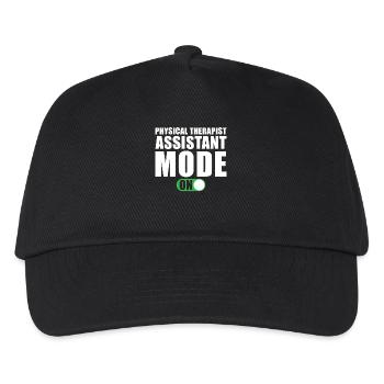 Physiotherapy Assistant Gift - Kids’ Baseball Cap - black - Front