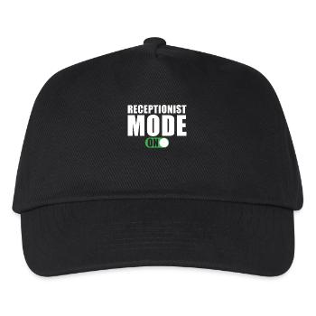 Receptionist Mode A Hotel Specialist Hotel Manager - Kids’ Baseball Cap - black - Front