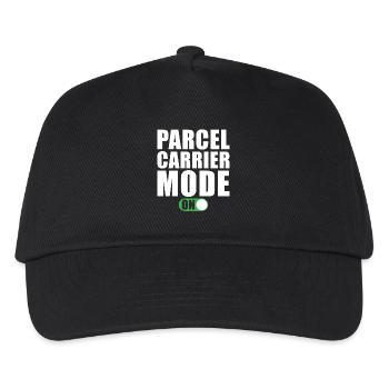 Parcel Delivery Mode One Parcel Carrier Deliverer - Kids’ Baseball Cap - black - Front