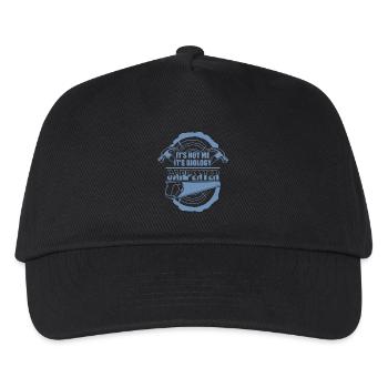 Zimmerer Sprüche Das sind meine Gene - Kinder Basecap - Schwarz - Vorne