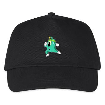 Jogging extraterrestre sport de jogging - Casquette de baseball Enfant - noir - Devant