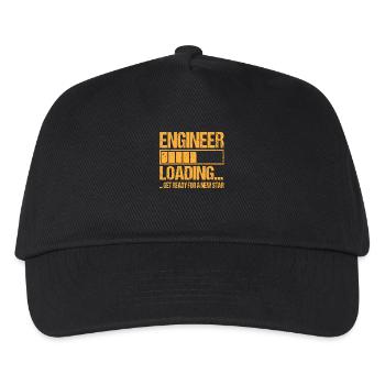 Ingenieur loading Ingenieur Ausbildung - Kinder Basecap - Schwarz - Vorne