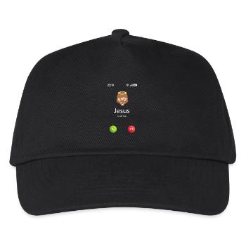 Jesus is calling - Kids’ Baseball Cap - black - Front