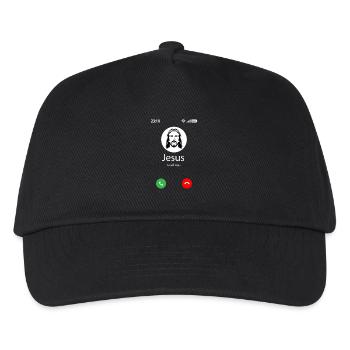 Jesus is calling - Kids’ Baseball Cap - black - Front
