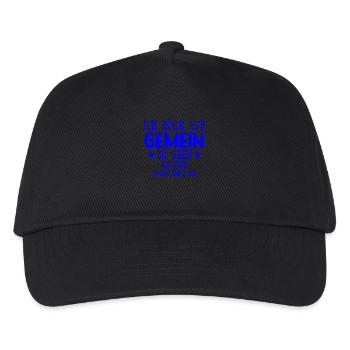 Ich höre auf Gemein zu sein - Kinder Basecap - Schwarz - Vorne
