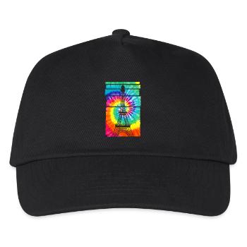 Paris Souvenir Tour Eiffel - Casquette de baseball Enfant - noir - Devant