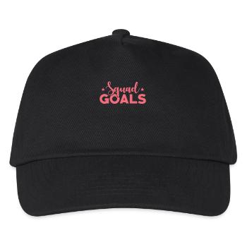 Squad Goals - Kids’ Baseball Cap - black - Front