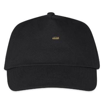 Wohnwagen Shirt - Kinder Basecap - Schwarz - Vorne