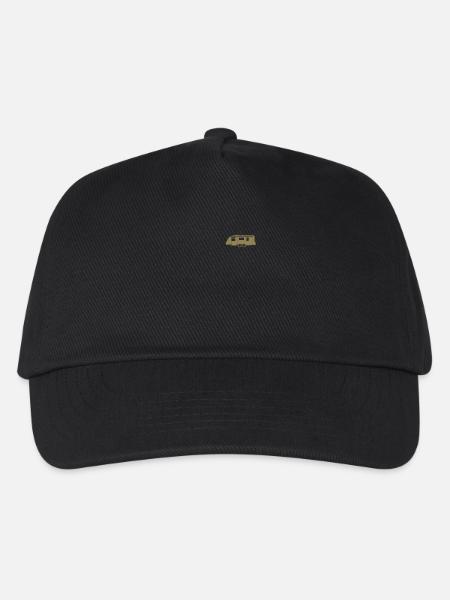 Wohnwagen Shirt - Kinder Basecap - Schwarz