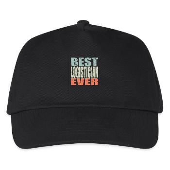 Meilleurs logisticiens de tous les temps Logisticiens Cadeau - Casquette de baseball Enfant - noir - Devant