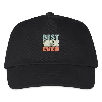 Best paramedic ever - Kids’ Baseball Cap - black - Front