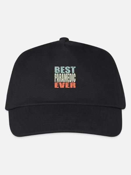 Best paramedic ever - Kids’ Baseball Cap - black